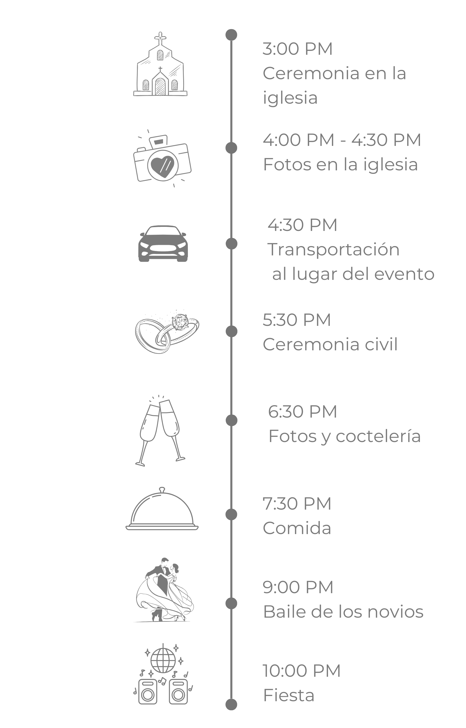 Documento A4 Programa boda casamiento flores elegante blanco (1600 x 2800 px) (79)