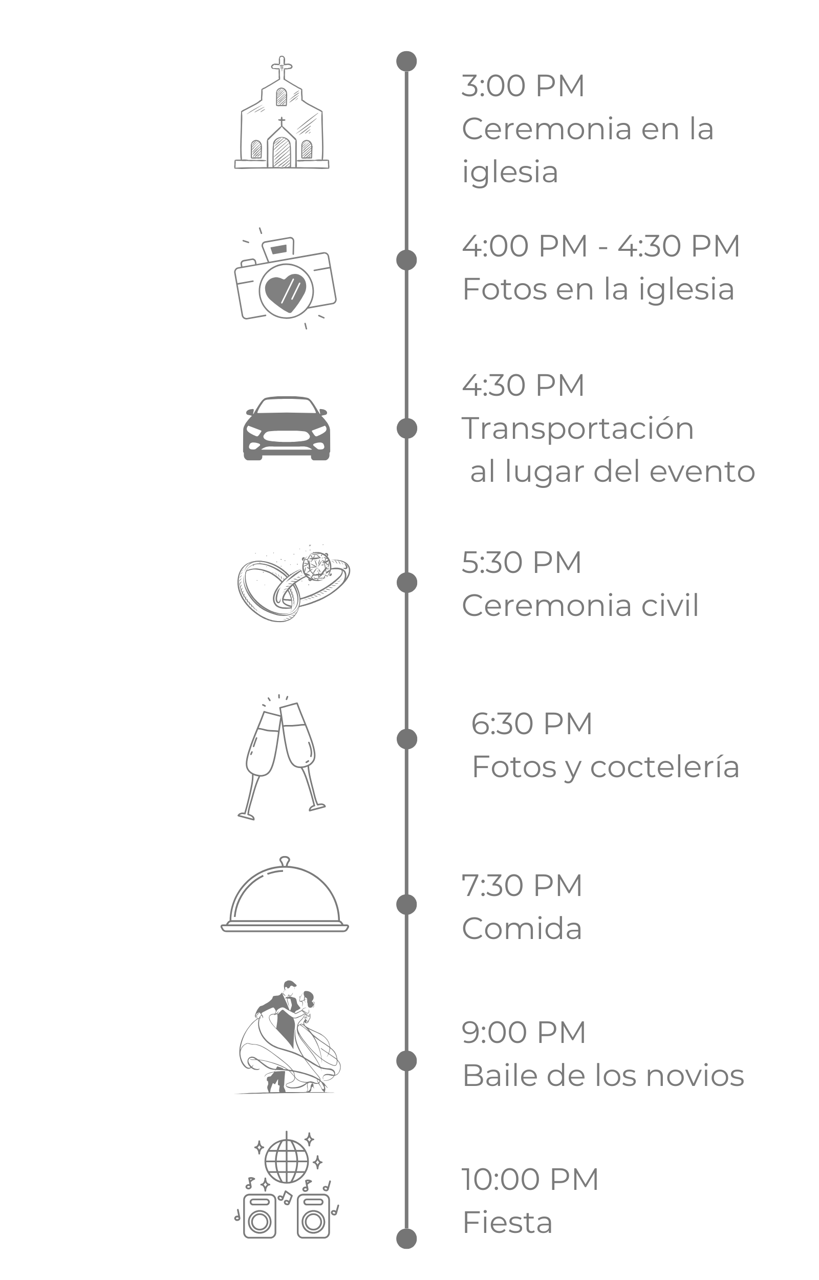 Documento A4 Programa boda casamiento flores elegante blanco (1600 x 2800 px) (81)